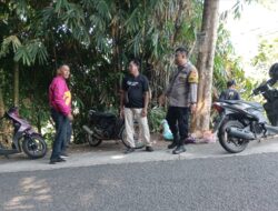 Bhabinkamtibmas Desa Mulyamekar Sambangi Warga Desa Binaanya