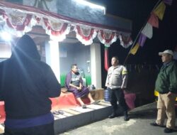 Patroli malam,Polsek Tanjungkerta Polres Sumedang Polda jabar terus berusaha wujudkan situasi yang aman dan kondusif