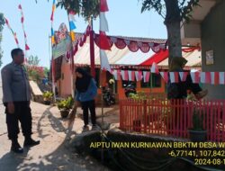 Aiptu Iwan Kurniawan sambangi warga masyarakat serta dumas keliling dalam rangka BEYOND TRUST PRESISI di wilayah Kec. Tanjungmedar