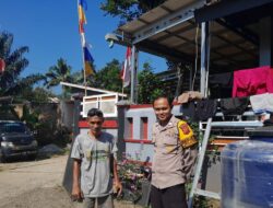 Bhabinkamtibmas Desa Girimukti Laksanakan Sambang & Silaturahmi Kamtibmas Dalam Rangka Pelaksanaan Beyond Trust Presisi