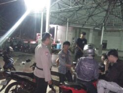 Antisipasi Curanmor Bhabinkamtibmas Kota Kaler Aiptu Dody Ramayana Berikan Himbauan Kepada Juru Parkir Area Pameran
