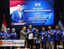 Pasangan Arief Rohman-Sri Setyorini (ASRI) Terima Rekomendasi dari Partai Demokrat untuk Pilkada Blora 2024