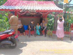 Bripka Agus Sukmana Laksanakan Sambang Kamtibmas dan Dumas Keliling di Tanjungmedar dalam Rangka BEYOND TRUST PRESISI