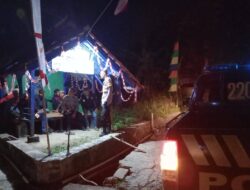 Patroli malam,Polsek Tanjungkerta Polres Sumedang Polda jabar terus berusaha wujudkan situasi yang aman dan kondusif