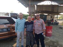 Silaturahmi Kamtibmas Kapolsek Tomo di Desa Marongge