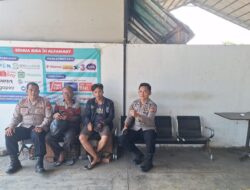 Sebagai bentuk dan upaya Untuk mencegah terjadinya Gangguan Kamtibmas Panit Samapta Polsek Tomo laksanakan Patroli Rutin.