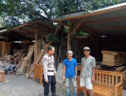 Sambang Bhabinkamtibmas Polsek Tomo Dengan Warga Binaan guna Jalin Silaturahmi.