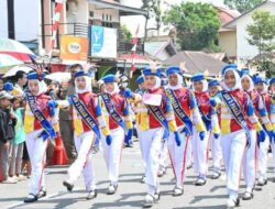 Dalam Rangka HUT RI Ke 79 Kota Pagar Alam Menggelar Lomba Gerak Jalan Tingkat SD Dan MI
