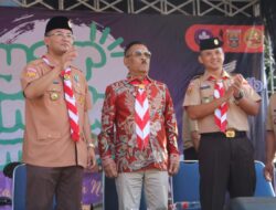 Dandim 0610/Sumedang Letkol Kav Christian Gordon Rambu M.Si(Han) menghadiri kegitanPeringatan hari Ulang tahun Pramuka ke-63