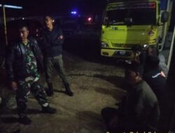 Anggota Unit Samapta Polsek Sukasari Rutin Laksanakan Patroli KRYD Blue Light / Malam hari di Wilayah Kecamatan Sukasari Kabupaten Sumedang