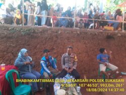 Polsek sukasari melaksanakan sambang untuk menjalin silaturahmi