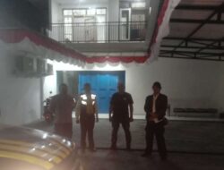 Patroli malam,Polsek Tanjungkerta Polres Sumedang Polda jabar terus berusaha wujudkan situasi yang aman dan kondusif