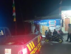Patroli malam,Polsek Tanjungkerta Polres Sumedang Polda jabar terus berusaha wujudkan situasi yang aman dan kondusif