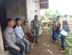 Bhabinkamtibmas Desa Genteng Melaksanakan Giat Sambang Dan Silaturahmi Kepada Warga masyarakat