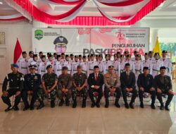 Pj. Bupati Dedi Supandi Kukuhkan 32 Paskibraka Tingkat Kabupaten Majalengka.