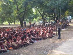 Bhabinkamtibmas Polsek Tomo Aktif Sambangi Warga Binaan.