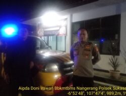 Polsek sukasari melaksanakan sambang untuk menjalin silaturahmi