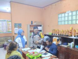 Bhabinkamtibmas Desa Bugel Silaturahmi Kamtibmas Kepada Warga Binaan.