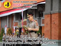 Kapolda Bali Pimpin Upacara Peringatan Hari Juang Polri Tahun 2024