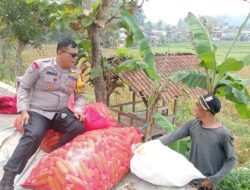 Bhabinkamtibmas Desa Kebonjati Laksanakan Silaturahmi kamtibmas Dengan Menyambangi Warga