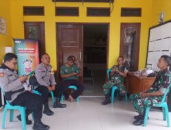 Sinergitas TNI – Polri, Dalam Kegiatan Sambang Silahturahmi Kamtibmas