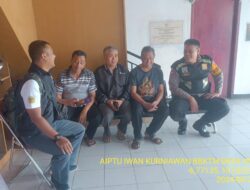 Aiptu Iwan Kurniawan sambangi desa binaan serta dumas keliling dalam rangka BEYOND TRUST PRESISI di wilayah Kec. Tanjungmedar