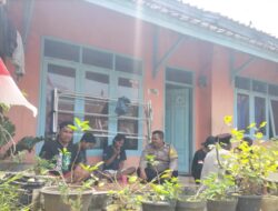 Bhabinkamtibmas Sambangi Warga Desa Kertaharja