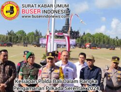 Kesiapan Polda Bali Dalam Rangka Pengamanan Pilkada Serentak 2024