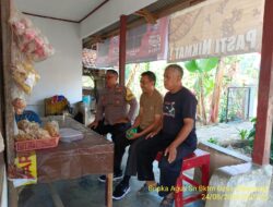 Bripka Agus Sukmana melaksanakan sambang/silatrahmi kamtibmas ke warga masyarakat 