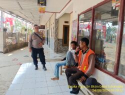 Bripka Agus Sukmana Laksanakan Sambang Kamtibmas dan Dumas Keliling di Tanjungmedar dalam Rangka BEYOND TRUST PRESISI