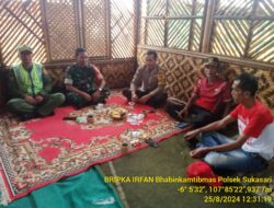 Bhabinkamtibmas Desa Sukarapih Melaksanakan Giat Sambang Dan Silaturahmi Kepada Warga masyarakat