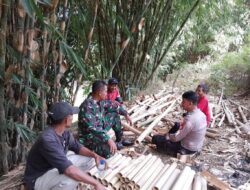 Bhabinkamtibmas Desa Genteng Melaksanakan Giat Sambang Dan Silaturahmi Kepada Warga masyarakat