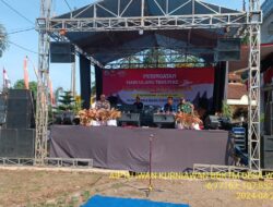 Kegiatan Pawai Pembangunan untuk Meriahkan HUT RI ke-79 di Desa Wargaluyu Kecamatan Tanjungmedar
