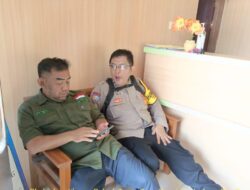 Bhabinkamtibmas Polsek Tomo Silaturahmi Kamtibmas Kepada Warga Binaan.