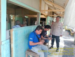 Aiptu Nana Sujana bersama Bripka Yuyun Yuwana melaksanakan sambang/silatrahmi Kamtibmas dan dumas keliling dalam rangka BEYOND TRUST PRESISI