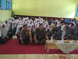 Bhabinkamtibmas dan Babinsa menghadiri Pelantikan Pengurus PAC GP Ansor, IPNU, dan IPPNU Kecamatan Tanjungkerta