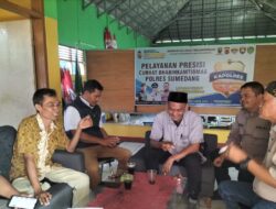 Bhabinkamtibmas Desa Kertamekar Sambangi perangkat Desa dan Karang Taruna Desa Kertamekar