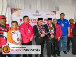 Wahyu – Haryono diusung Tiga Partai, Resmi Daftar di KPU
