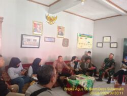 Bhabinkamtibmas Desa Sukamukti Gelar Kegiatan Silaturahmi dan Jum’at Curhat