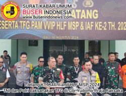 Jelang KTT IAF II and HLF MSP 2024 TNI dan Polri Laksanakan TFG di Gor Yudomo Praja Raksaka