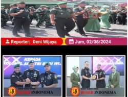 Jabatan Dandim 0404/ME Diserahterimakan, Danrem 044/Gapo : Yang Baik Tularkan Yang Kurang Baik Tinggalkan