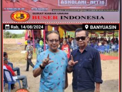 Ketua DPD KSPSI Sumsel Hadiri Peresmian Rumah Dan Tim Pemenangan (ASTA) Askolani & Neta