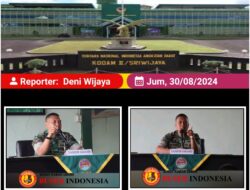 Jamdan Dandim 0404/Muara Enim, Ingatkan Jauhi Narkoba dan Jaga Netralitas TNI