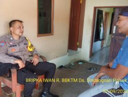 SILAHTURAHMI KAMTIBMAS GUNA MEWUJUDKAN SITUASI KONDUSIP, DIWILAYAH HUKUM POLRES SUMEDANG POLSEK SUKASARI KHUSUSNYA DIWILAYAH DESA SINDANGSARI