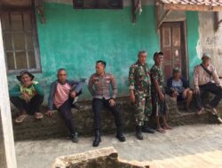Sinergitas TNI – Polri, Dalam Kegiatan Sambang Silahturahmi Kamtibmas