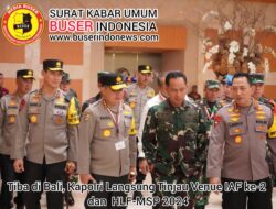 Tiba di Bali, Kapolri Langsung Tinjau Venue IAF ke-2 dan HLF-MSP 2024