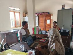 Bhabinkamtibmas Desa Awilega Sambangi Warga Desa Binaanya
