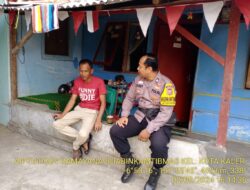 Bhabinkamtibmas Kelurahan Kota Kaler Aiptu Dody Ramayana S.Sos., M.M. Laksanakan Sambang Dan Silaturahmi Kamtibmas Dalam Rangka Pelaksanaan Beyond Trust Presisi