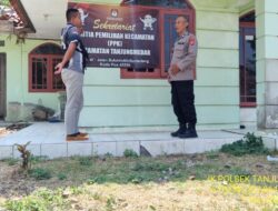 Sosialisasi Pemilihan Gubernur, Wakil Gubernur Jawa Barat, serta Bupati dan Wakil Bupati Sumedang oleh Polsek Tanjungmedar