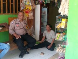 Bhabinkamtibmas Desa Gunturmekar Sambangi Warga Desa Binaanya